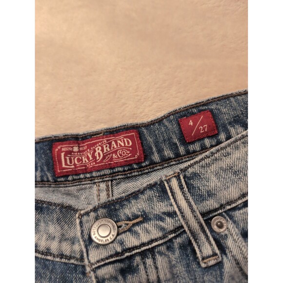 Lucky brand boyfriend Jean shorts size 4 - Picture 4 of 5